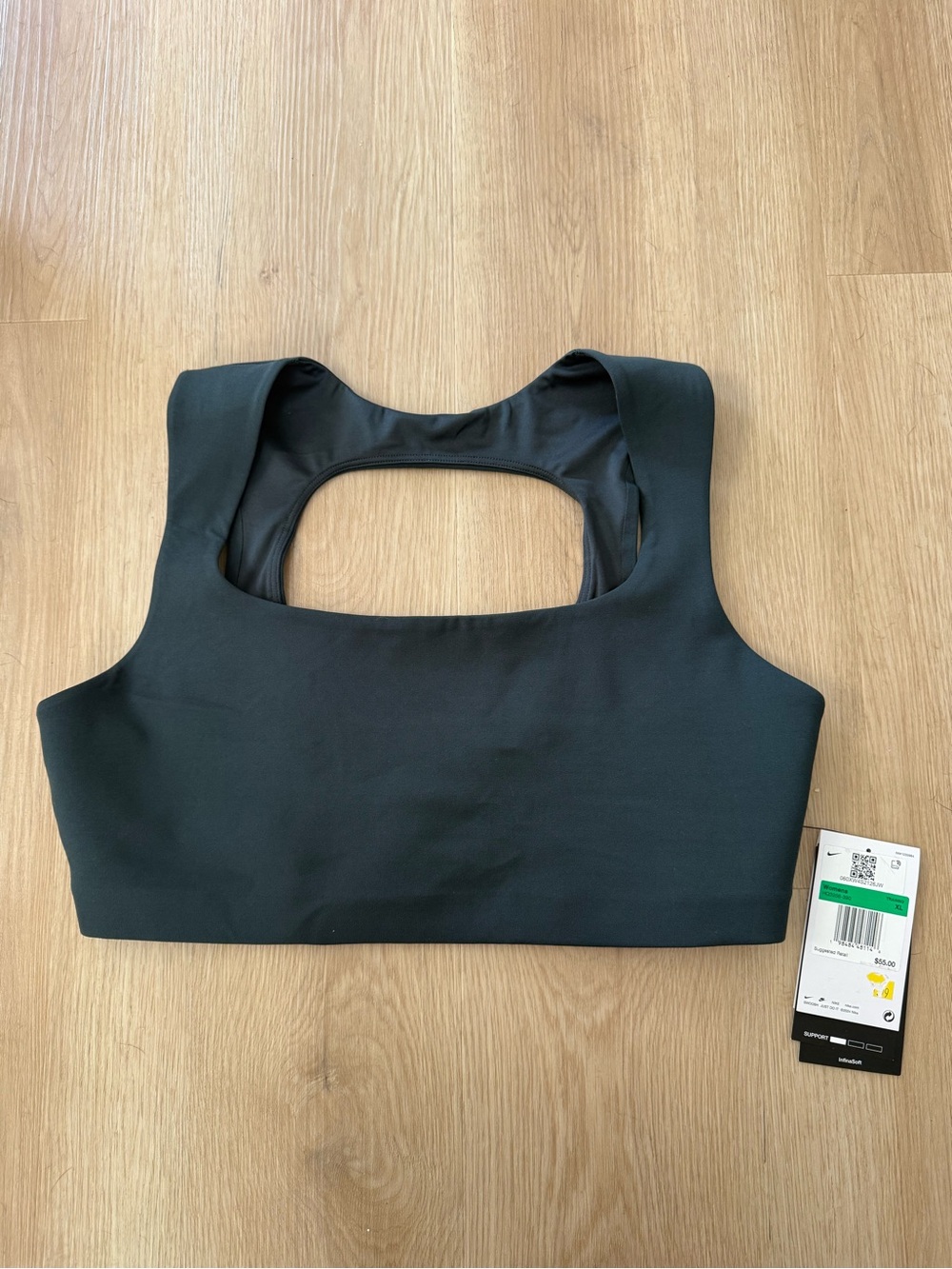 NWT Nike Womens Zenvy Light Support Dri-FIT Sports Bra size XL